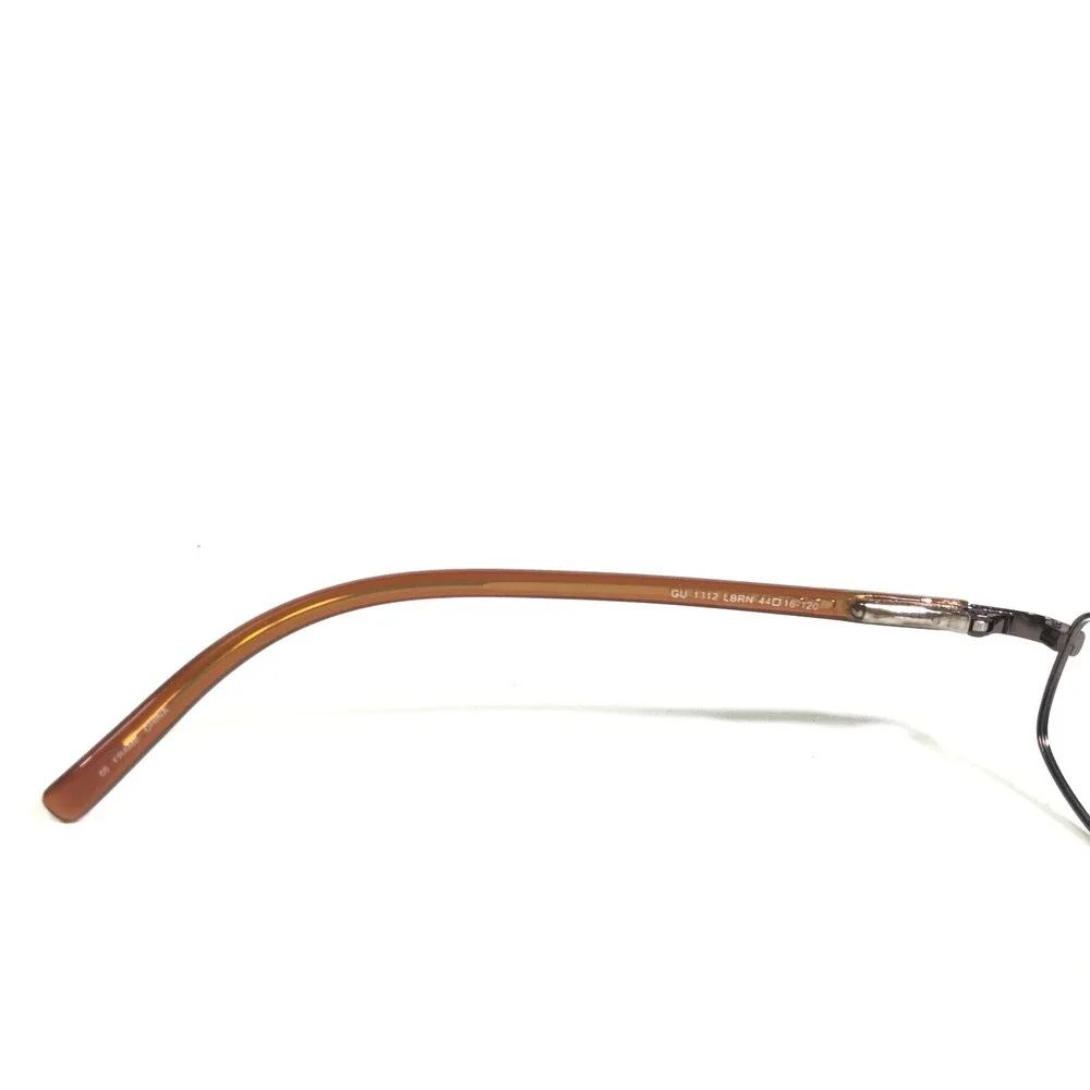 Guess Eyeglasses Frames GU1312 LBRN Brown Round Full Rim 44-16-120